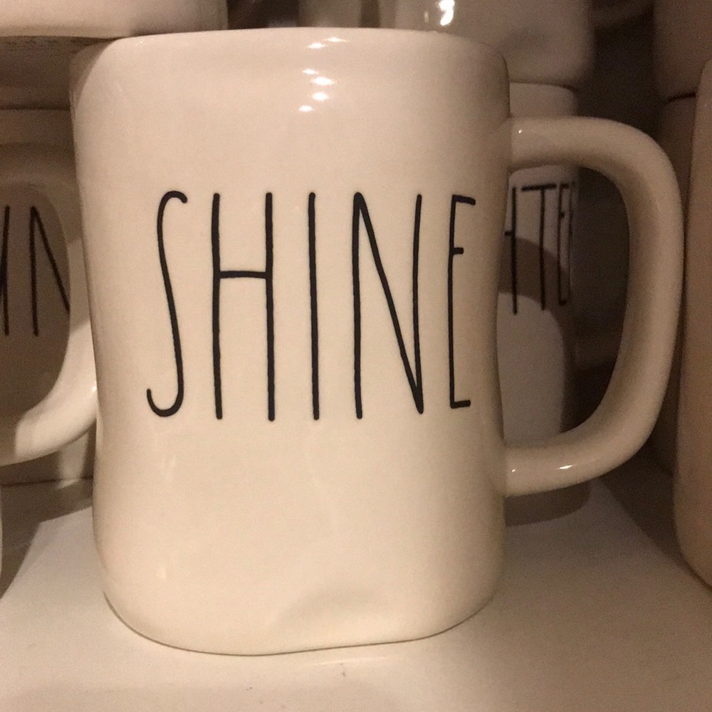 Rae Dunn shine mug.